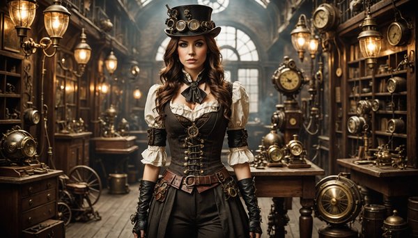 Step into adventure: create your perfect steampunk outfit
